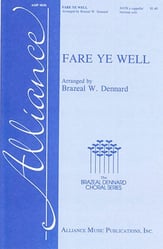 Fare Ye Well SATB choral sheet music cover